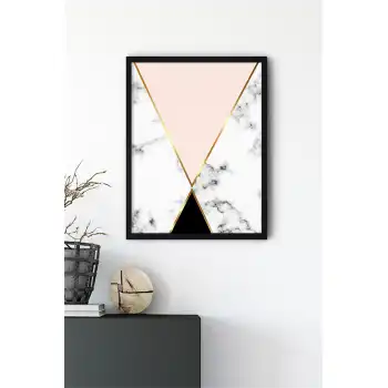 Pembe Gold No:2 Poster Tablo