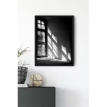 Pencere Poster Tablo