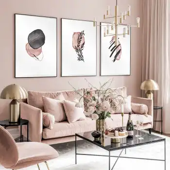 Pinkie 3’lü Poster Tablo Seti