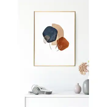 Plain Poster Tablo No:3