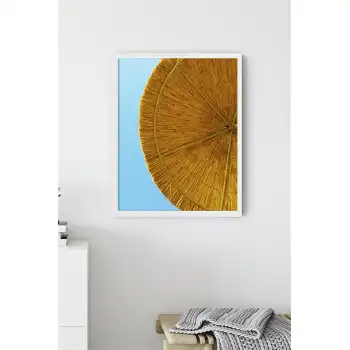 Sarı Gölgelik Poster Tablo