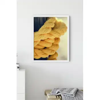 Sarı Halat Poster Tablo