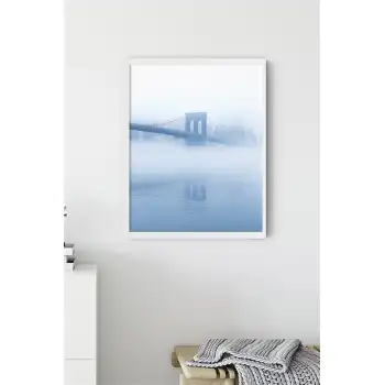 Sisli Mavi Köprü Poster Tablo