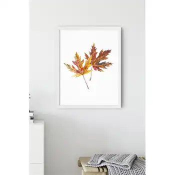 Sonbahar Yaprakları Poster Tablo