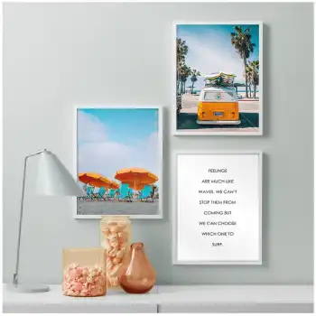 Sörf 3’lü Poster Tablo Seti