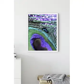 Tavuskuşu Tüyü No:1 Poster Tablo