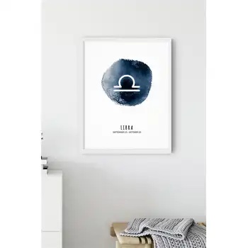 Terazi Burcu Poster Tablo