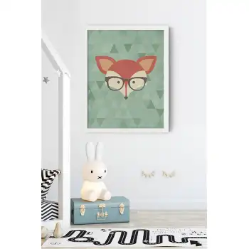 Tilki Çocuk Odası Poster Tablo No:3