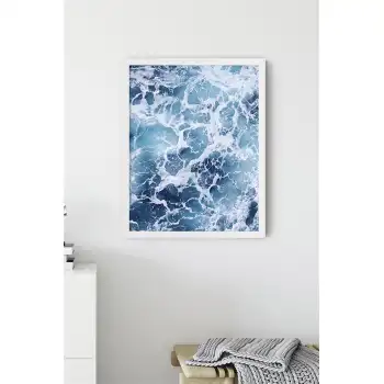 Turkuaz Deniz Poster Tablo