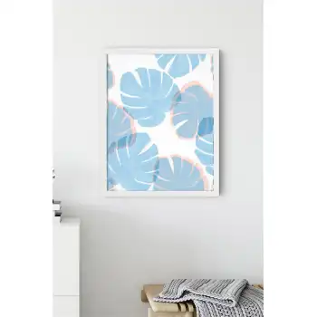 Turkuaz Devetabanı Poster Tablo