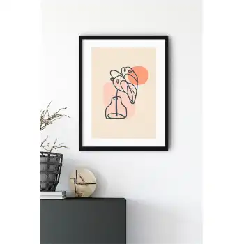 Varius Faces Poster Tablo No:2