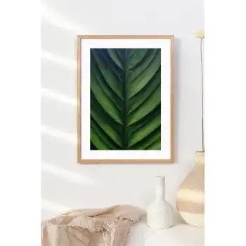 Yaprak Detayı Poster Tablo
