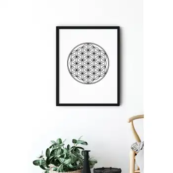 Yaşam Çiçeği - Kutsal Geometri Poster Tabloi