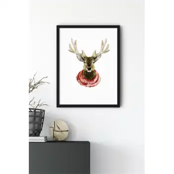 Yılbaşı Geyiği Poster Tablo