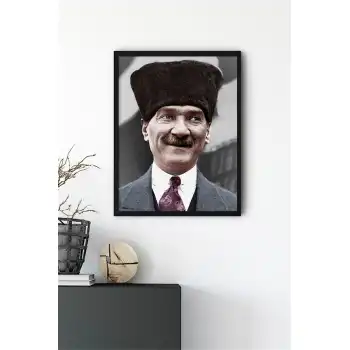 Yüksek Çözünürlüklü Atatürk Poster Tabloi No:3