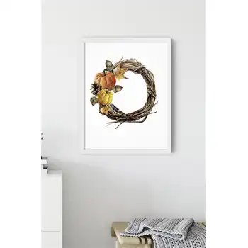 Yuvarlak Dallar Poster Tablo