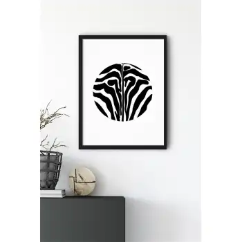 Zebra Derisi Poster Tablo