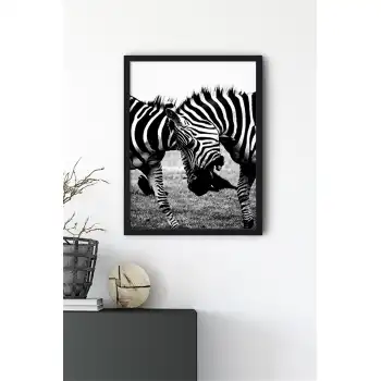 Zebra No:2 Poster Tablo
