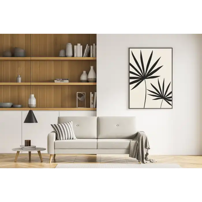 Black Plant 2’li Poster Tablo Seti