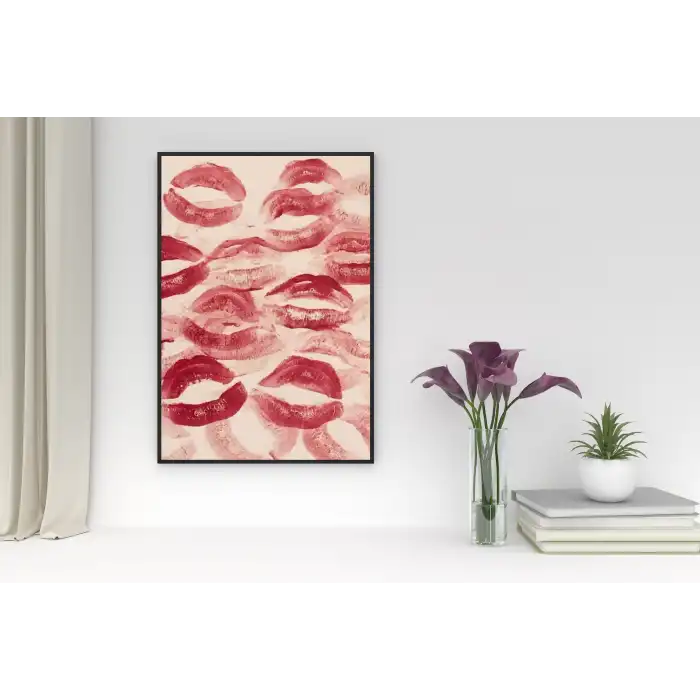 Lips 2’li Poster Tablo Seti