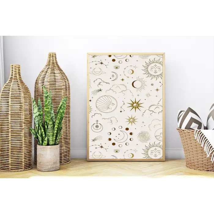 Soft Gezegen Poster Tablo