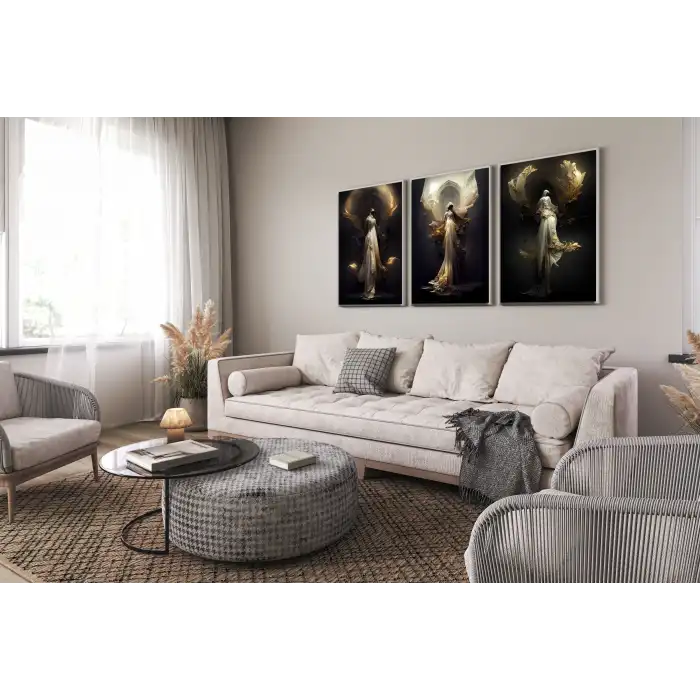 Magnificence 3’lü Poster Tablo Seti