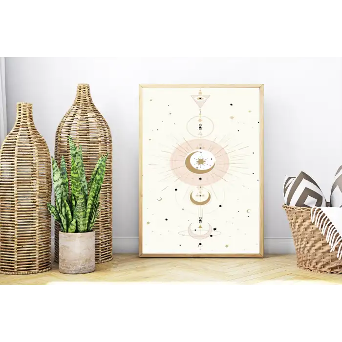 Soft Gezegen Poster Tablo No:2