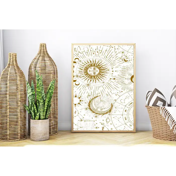 Soft Gezegen 3’lü Poster Tablo Seti