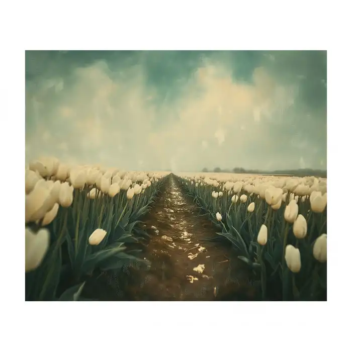 Vintage Laleler Poster Tablo No:2