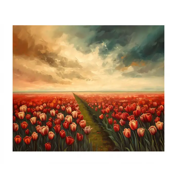 Vintage Laleler Poster Tablo No:3