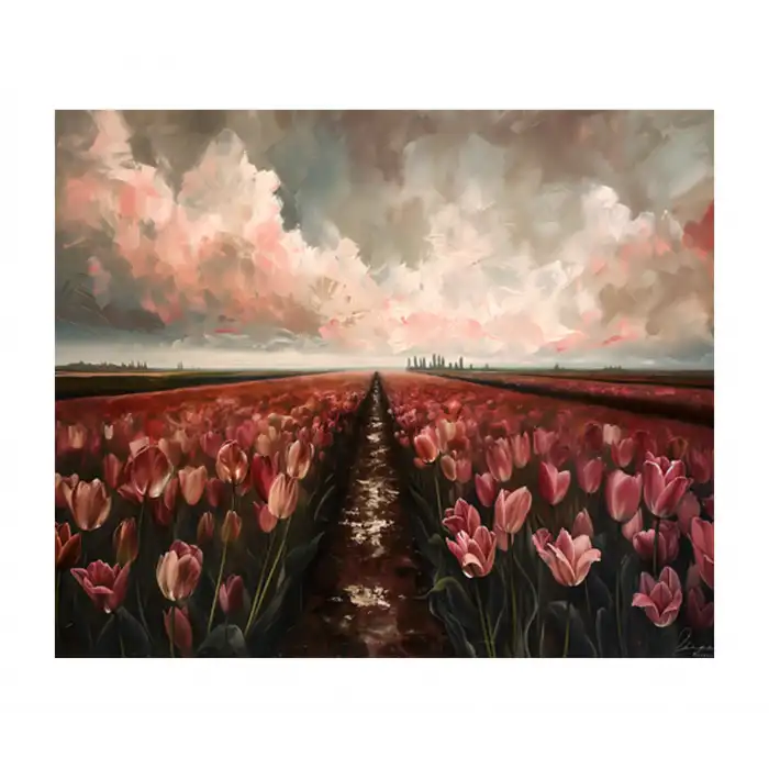 Vintage Laleler Poster Tablo No:4