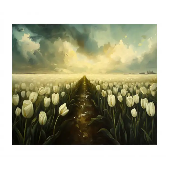 Vintage Laleler Poster Tablo No:6