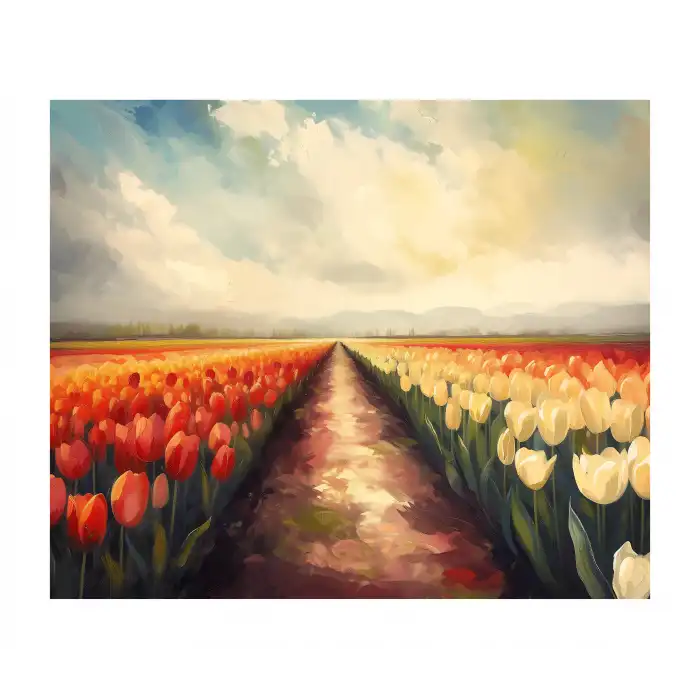 Vintage Laleler Poster Tablo No:5