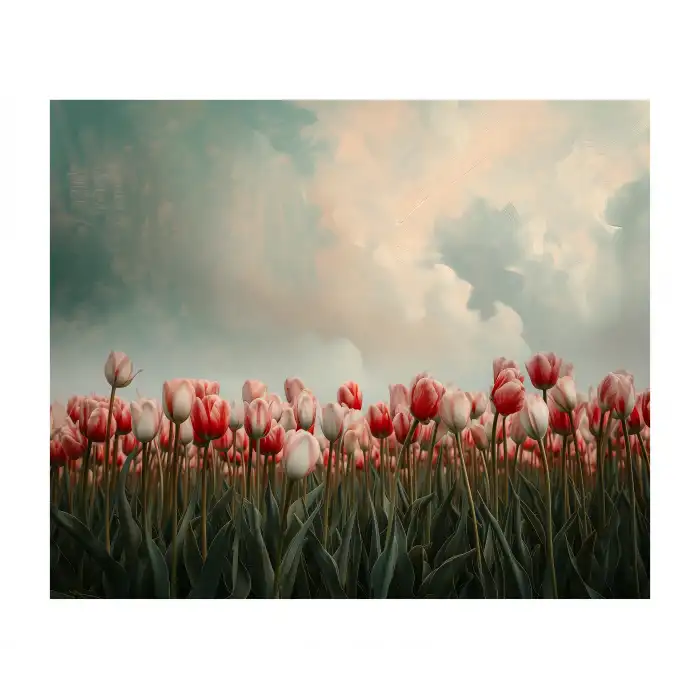 Vintage Laleler Poster Tablo No:7