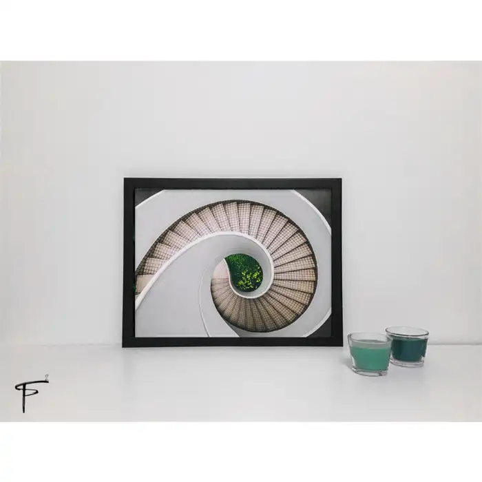 Yeşil Merdiven Poster Tablo