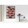 Lips Poster Tablo No:2