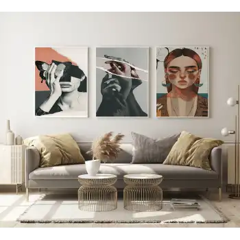 Bohos 3’lü Poster Tablo Seti