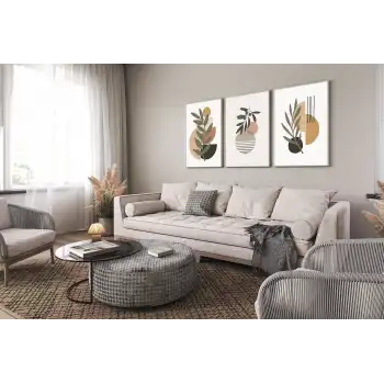 Calm 3’lü Poster Tablo Seti