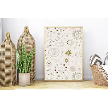 Soft Gezegen Poster Tablo