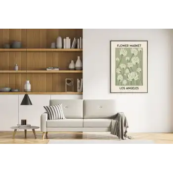 Flower Market  Poster Tablo No:2