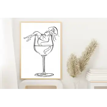 LineWall Poster Tablo No:2