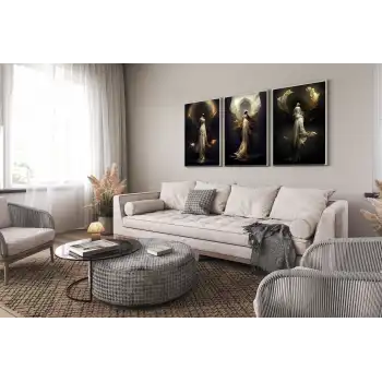 Magnificence 3’lü Poster Tablo Seti