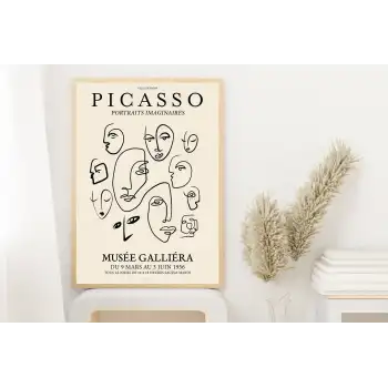 Picassoo Poster Tablo No:2