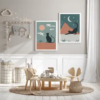 The Cat 2’li Poster Tablo Seti