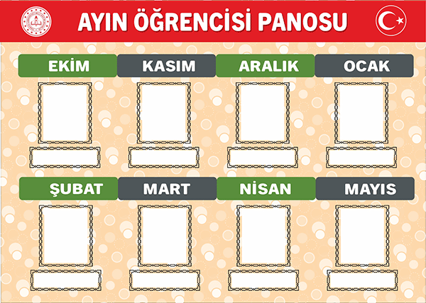 Ayın Öğrencisi Panosu