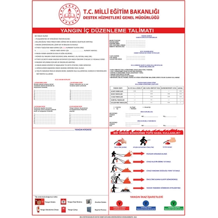 Yangın İç Düzenleme Talimatı