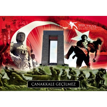 Çanakkale Posteri - Kolaj 1