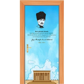 Atatürk Kapı Giydirmesi - Beni Görmek