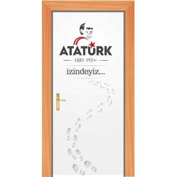 Atatürk Kapı Giydirmesi - İzindeyiz