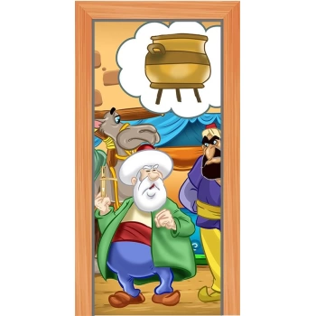 Nasreddin Hoca Kapı Giydirmesi 9